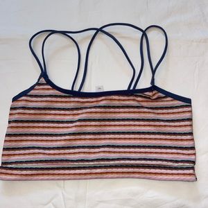 Colsie Cross Strap Bra Top